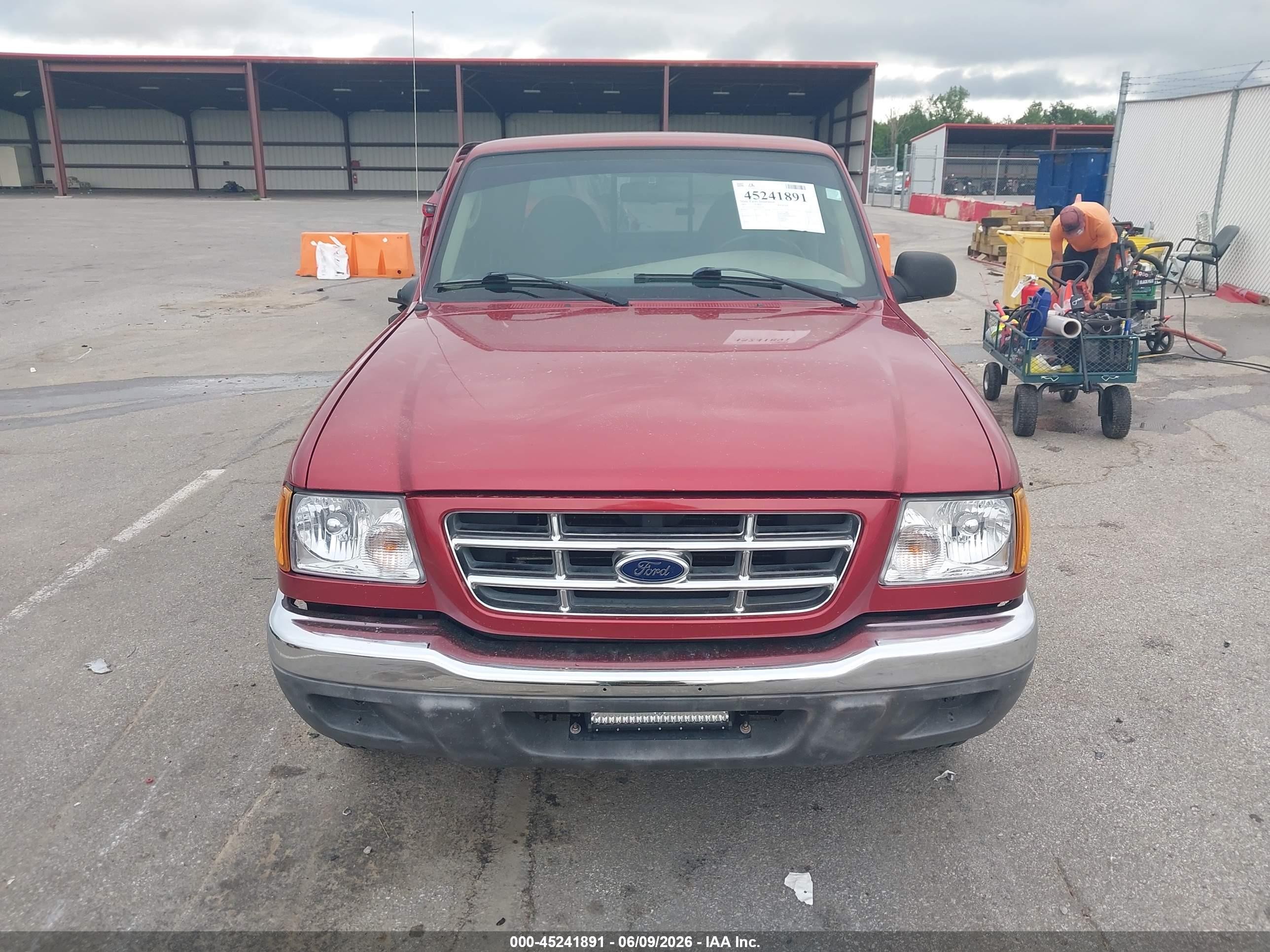 2003 Ford Ranger Edge/tremor/xlt Maroon vin: 1FTYR44U93PB50326