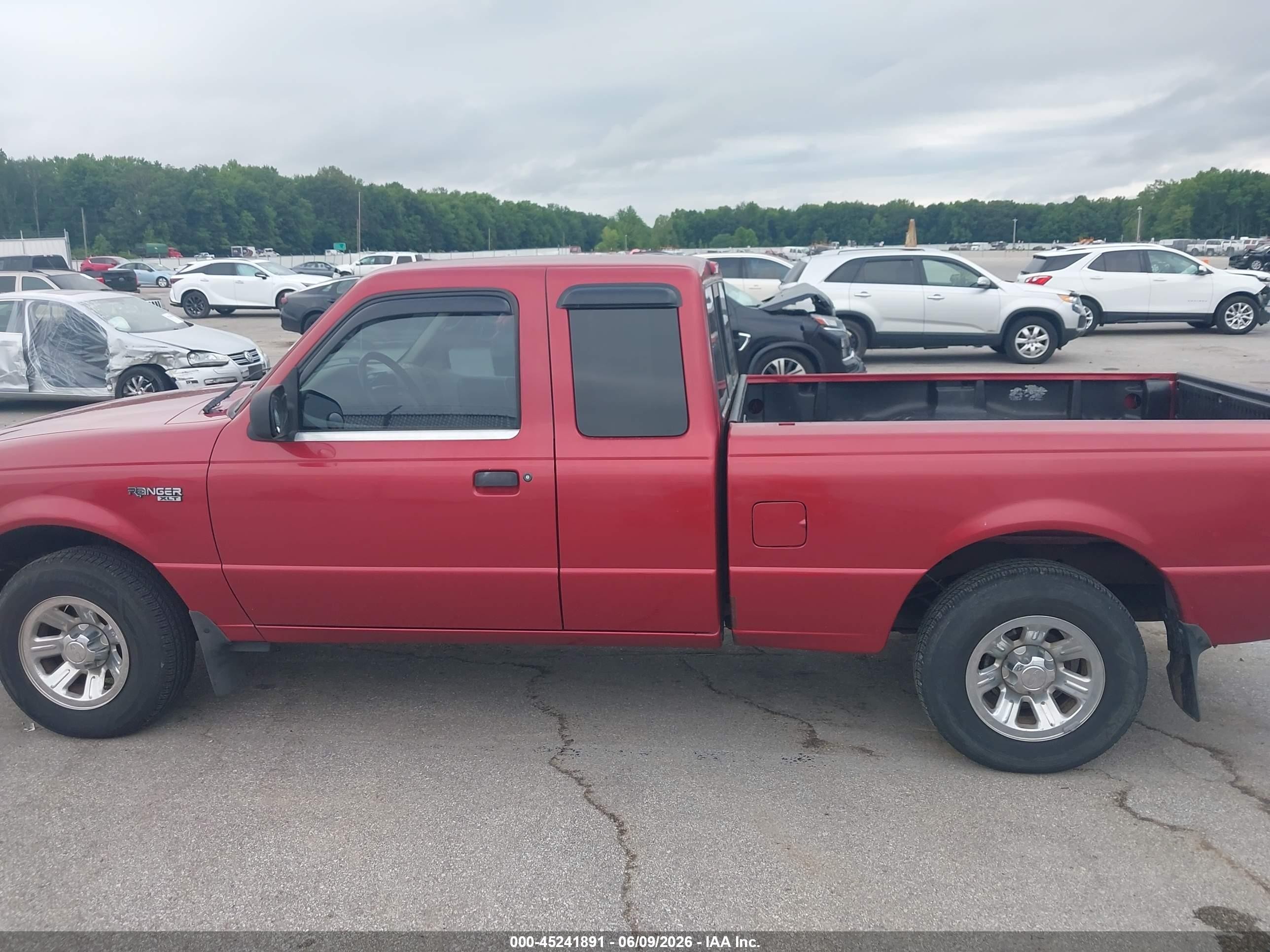 2003 Ford Ranger Edge/tremor/xlt Maroon vin: 1FTYR44U93PB50326