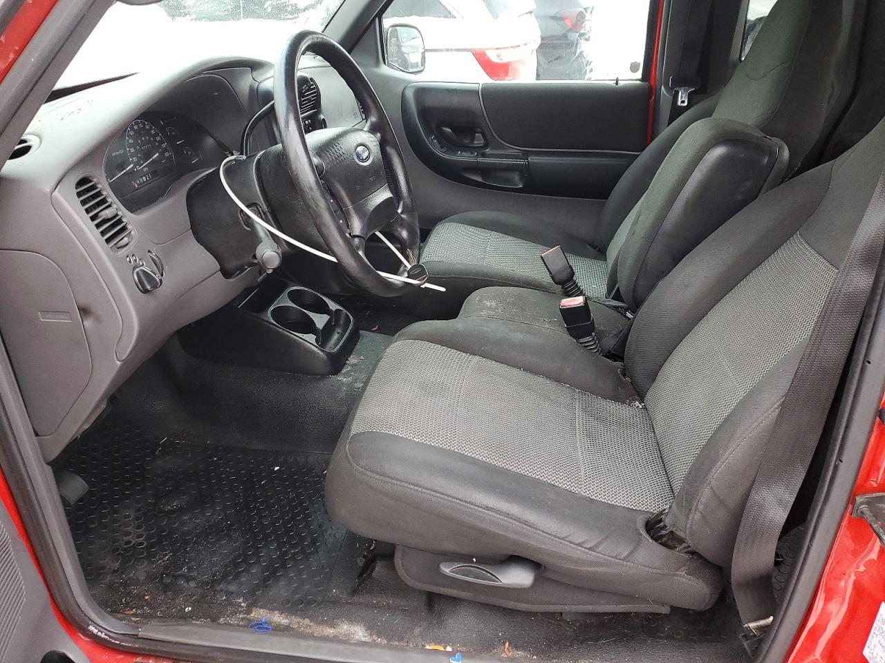 2003 Ford Ranger Super Cab Red vin: 1FTYR44U93PB72570
