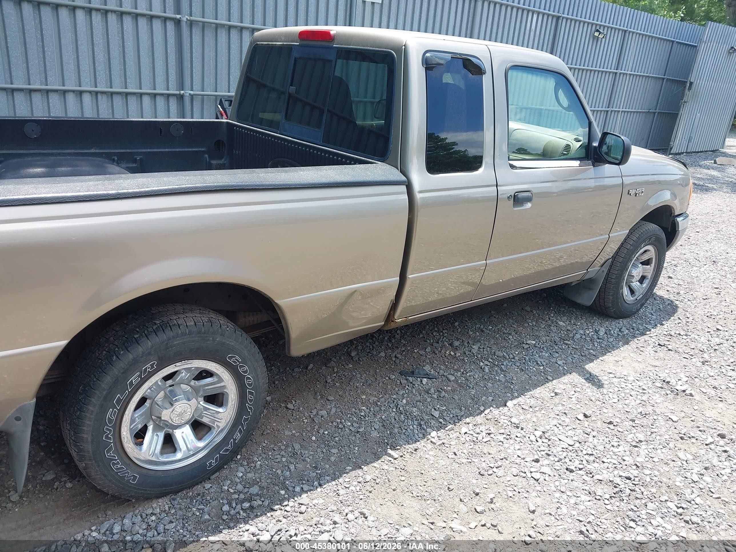 2003 Ford Ranger Edge/tremor/xlt Tan vin: 1FTYR44U93PB84749