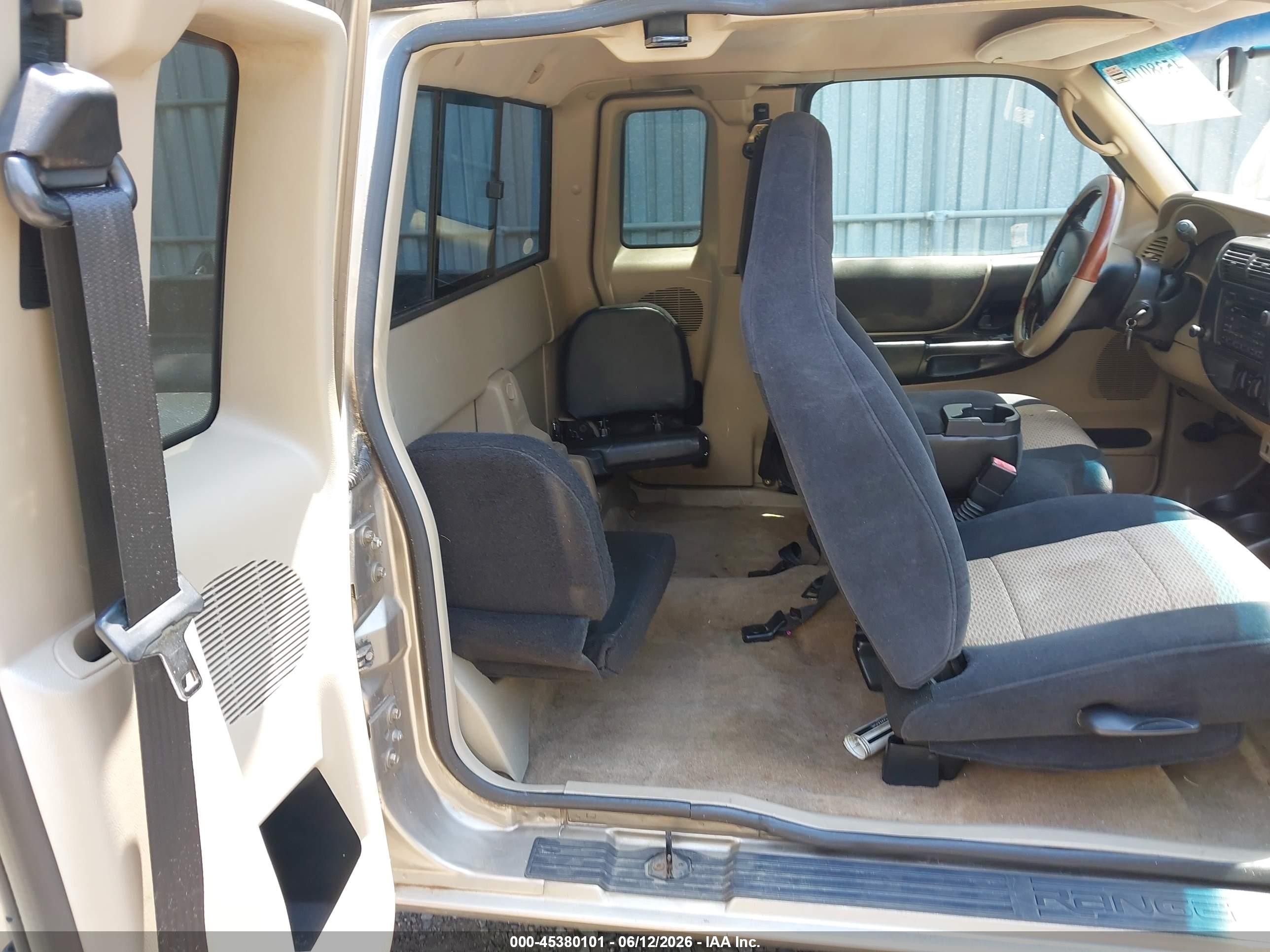 2003 Ford Ranger Edge/tremor/xlt Tan vin: 1FTYR44U93PB84749