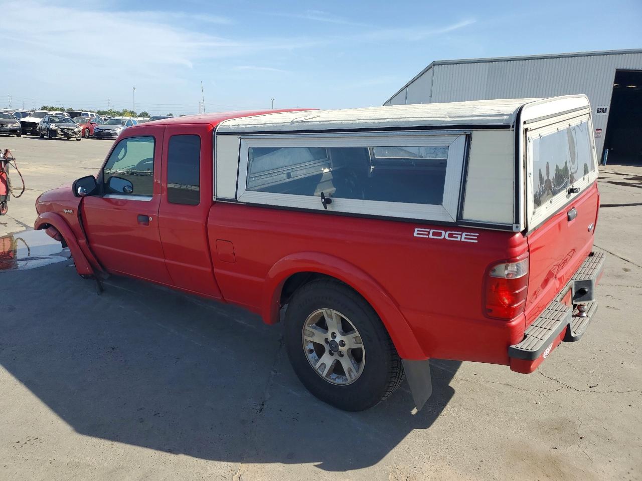 2005 Ford Ranger Super Cab Red vin: 1FTYR44U95PA46650