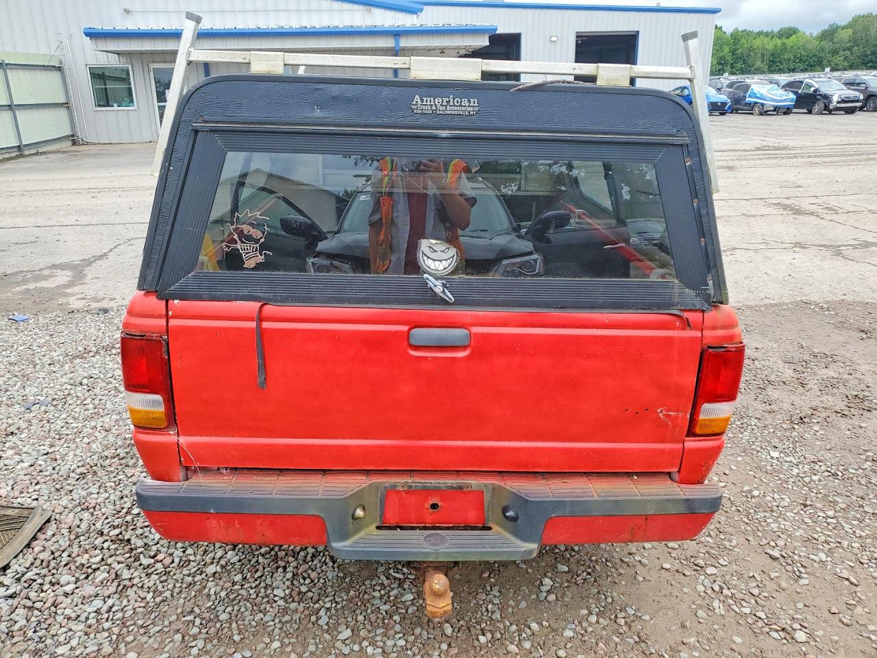 2006 Ford Ranger Super Cab Red vin: 1FTYR44U96PA32328