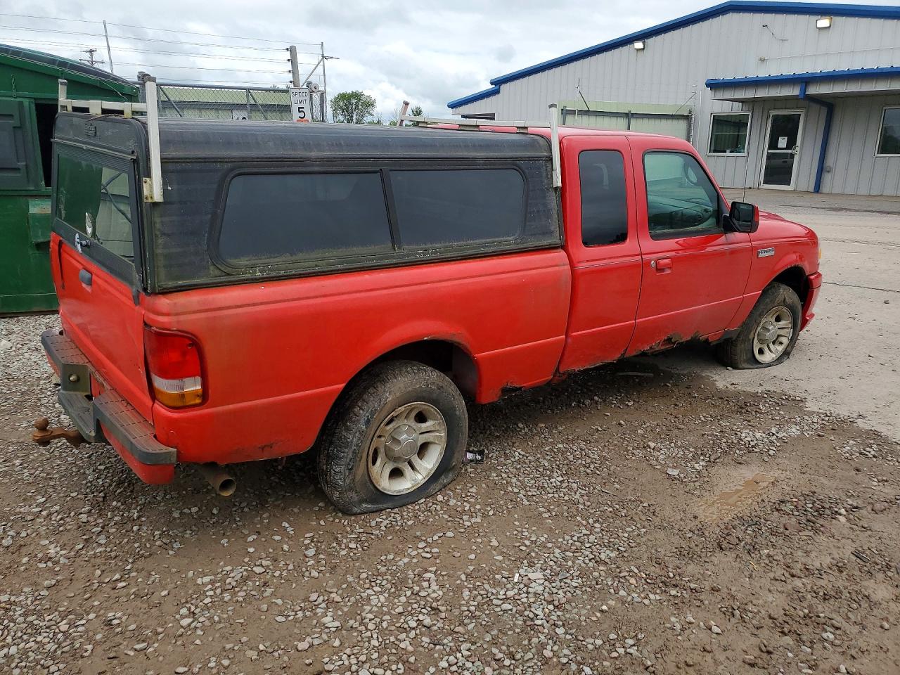 2006 Ford Ranger Super Cab Red vin: 1FTYR44U96PA32328
