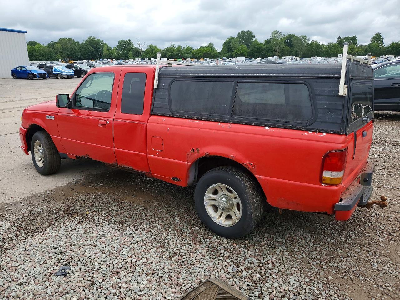 2006 Ford Ranger Super Cab Red vin: 1FTYR44U96PA32328