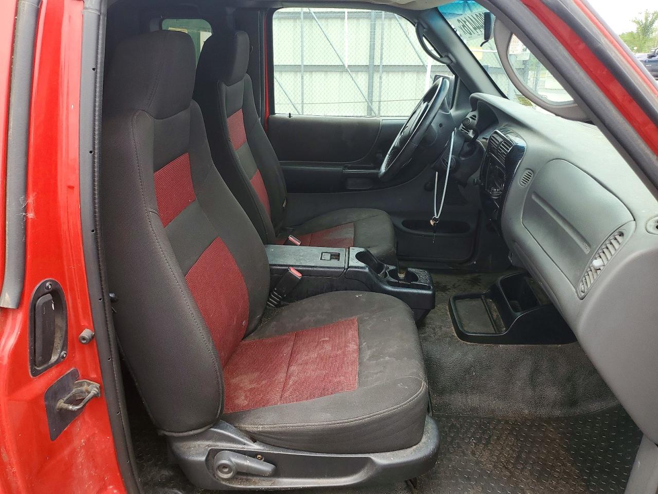 2006 Ford Ranger Super Cab Red vin: 1FTYR44U96PA32328