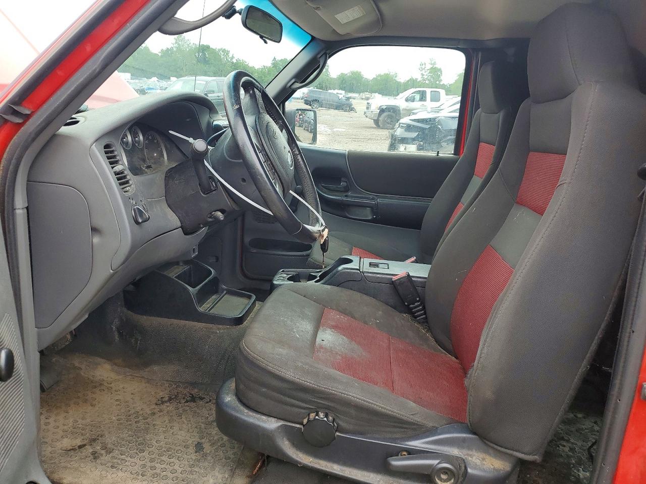 2006 Ford Ranger Super Cab Red vin: 1FTYR44U96PA32328