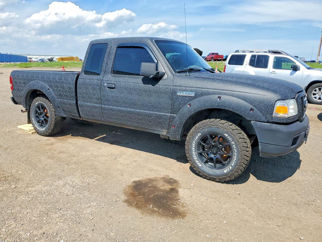 2006 Ford Ranger Super Cab Black vin: 1FTYR44U96PA82761