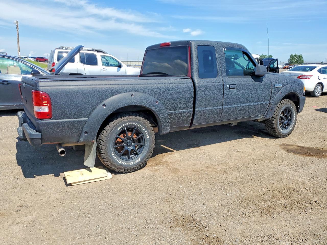 2006 Ford Ranger Super Cab Black vin: 1FTYR44U96PA82761