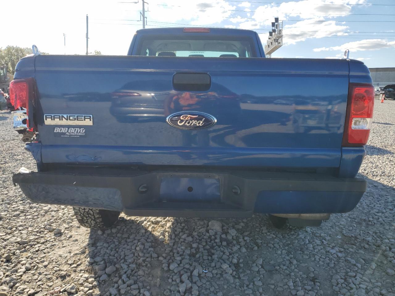 2007 Ford Ranger Super Cab Синий vin: 1FTYR44U97PA13330