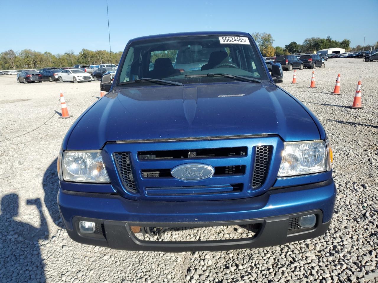 2007 Ford Ranger Super Cab Синий vin: 1FTYR44U97PA13330