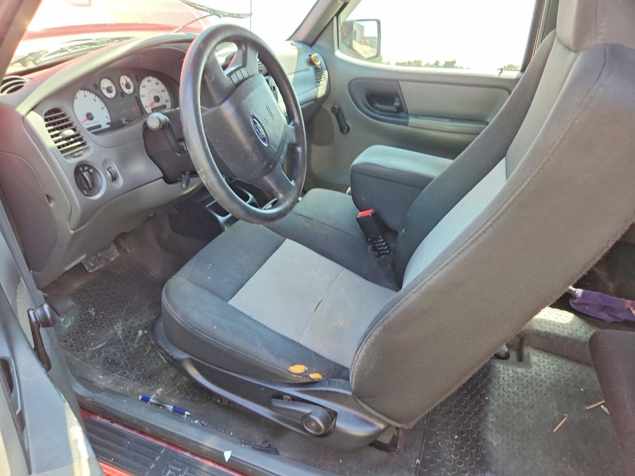 2007 Ford Ranger Super Cab Red vin: 1FTYR44U97PA57134