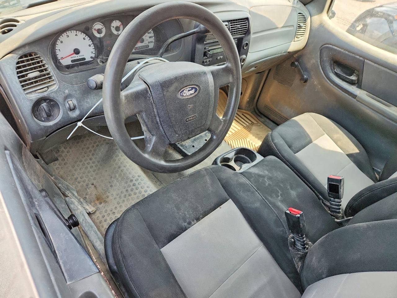2008 Ford Ranger Super Cab Black vin: 1FTYR44U98PA22921