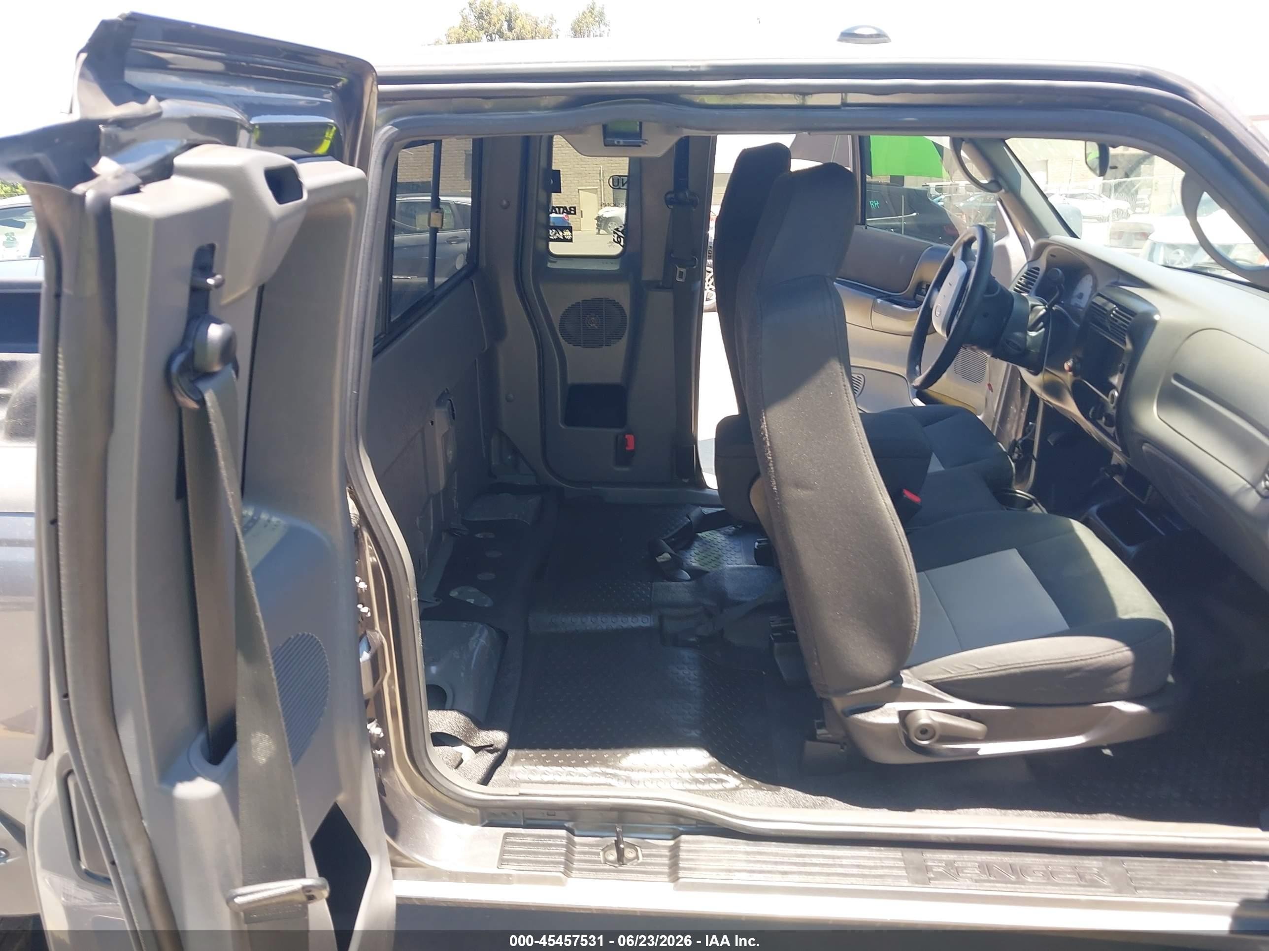 2008 Ford Ranger Sport/xlt Gray vin: 1FTYR44U98PA99448