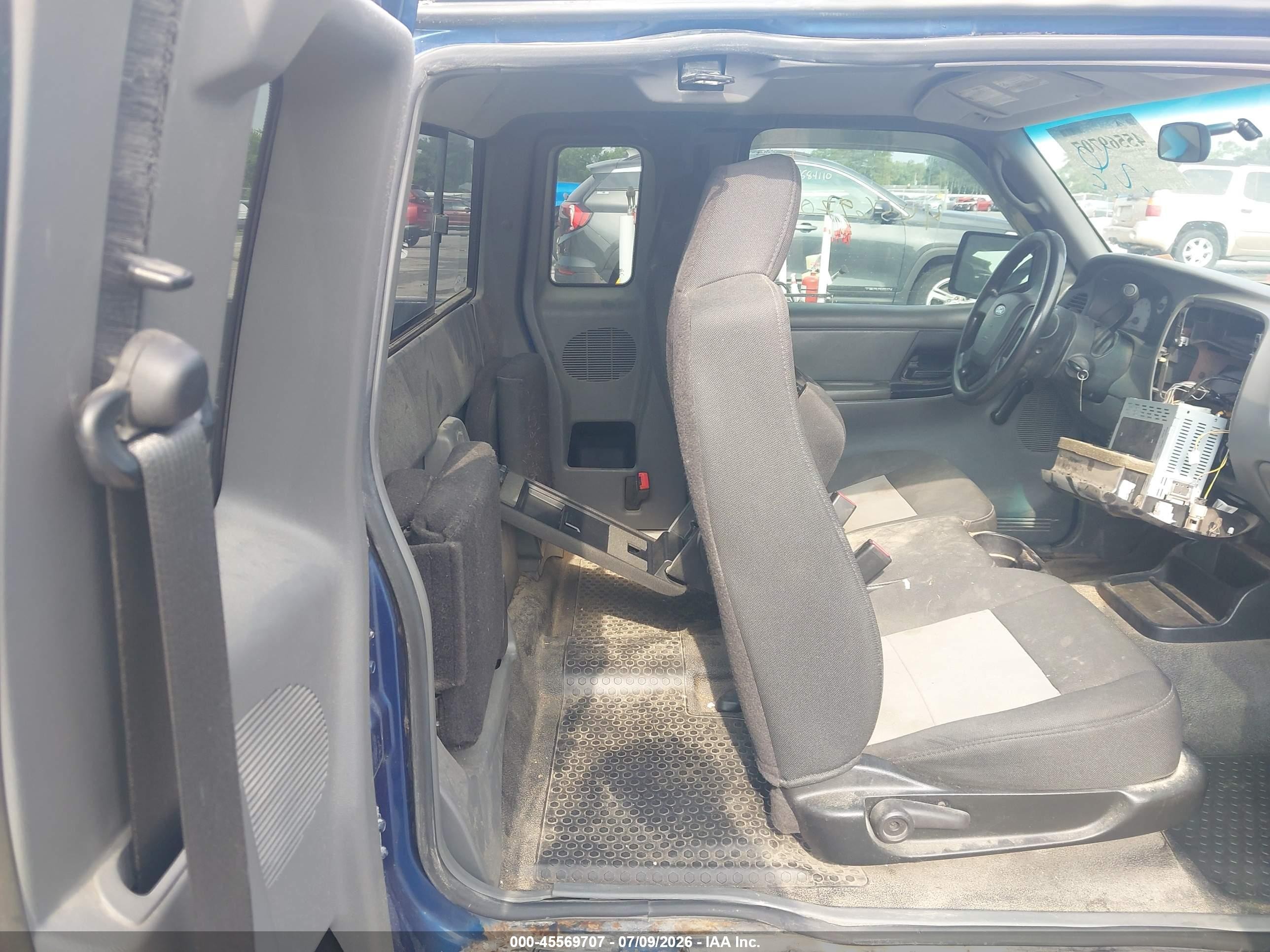 2008 Ford Ranger Sport/xlt Blue vin: 1FTYR44U98PB09377