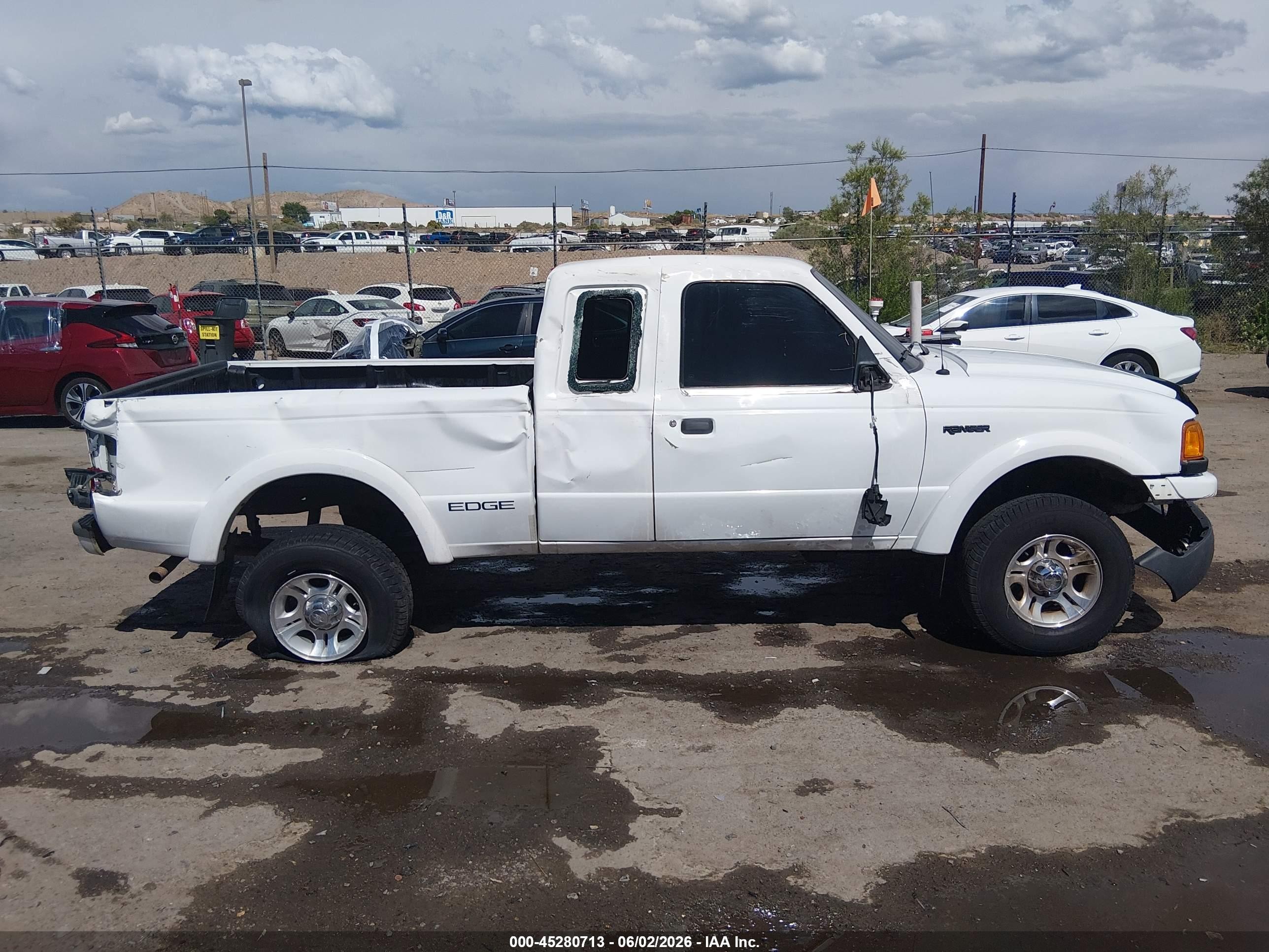 2002 Ford Ranger Edge/tremor/xlt White vin: 1FTYR44UX2PA02300