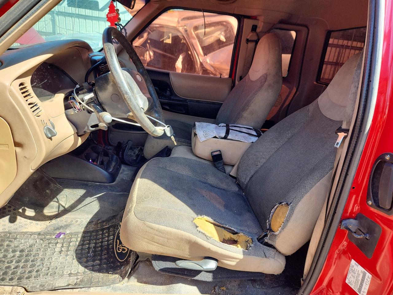 2002 Ford Ranger Super Cab Красный vin: 1FTYR44UX2PA97408
