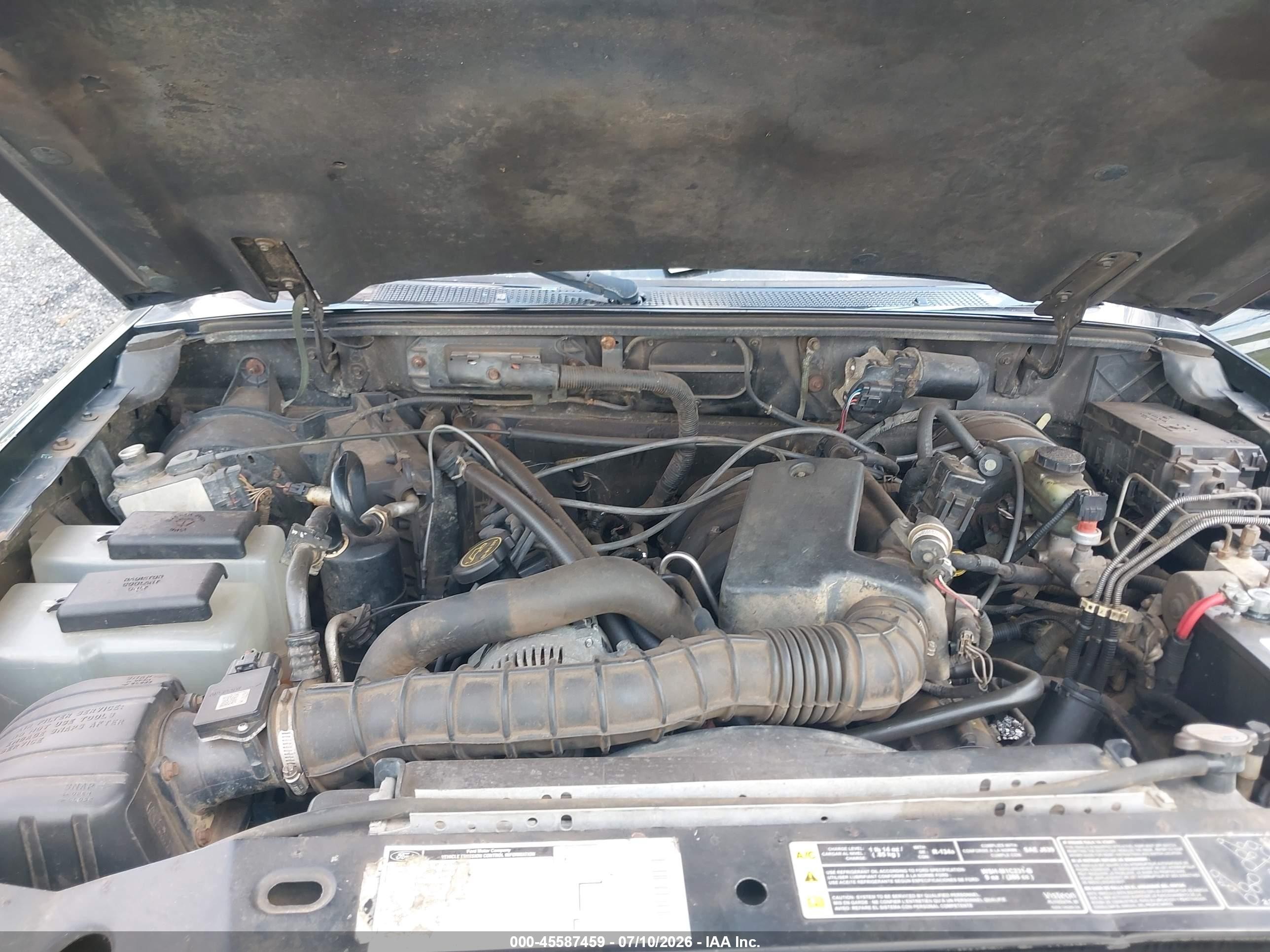 2002 Ford Ranger Edge/tremor/xlt Черный vin: 1FTYR44UX2PB06124