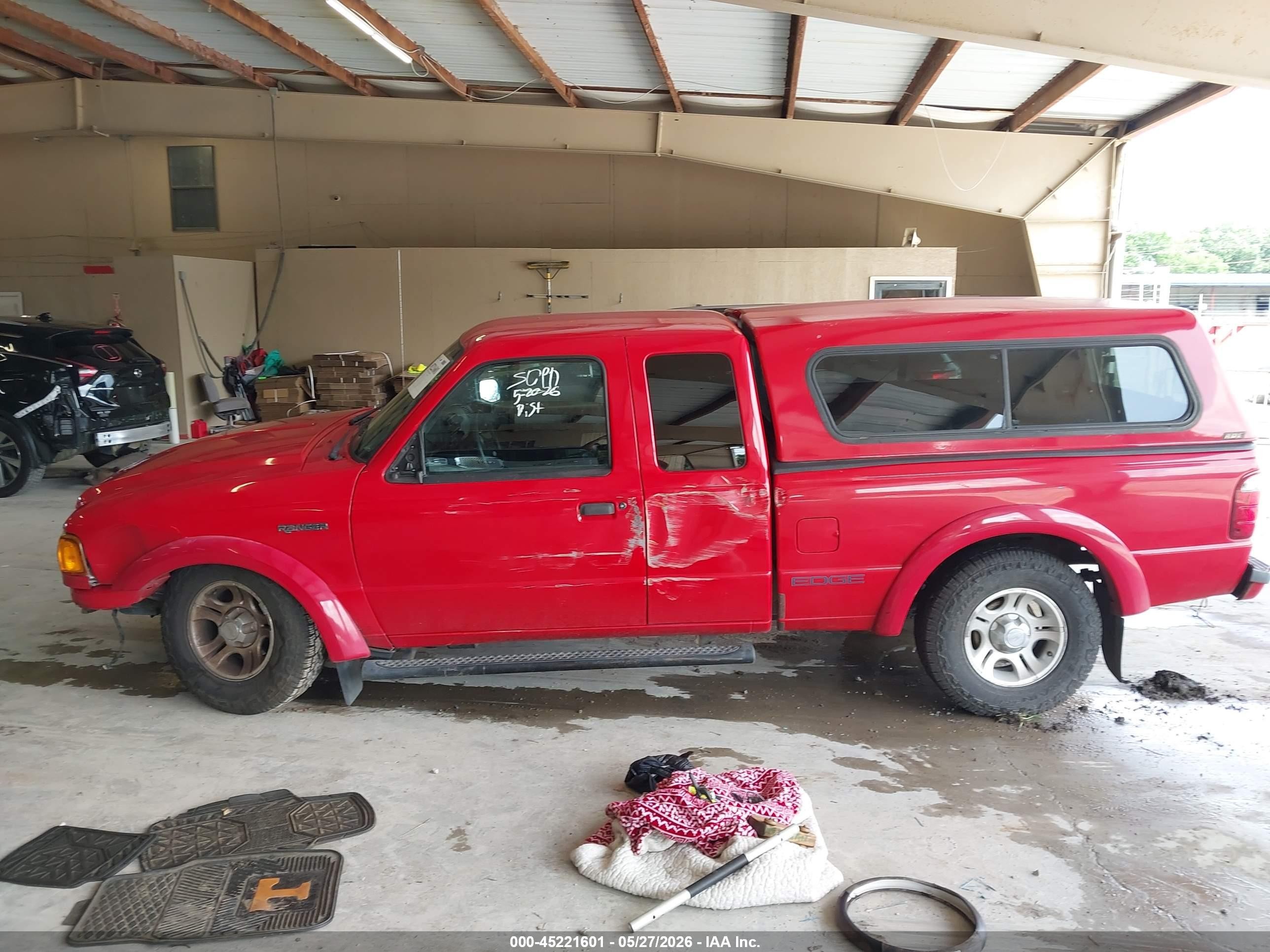 2002 Ford Ranger Edge/tremor/xlt Красный vin: 1FTYR44UX2TA13109