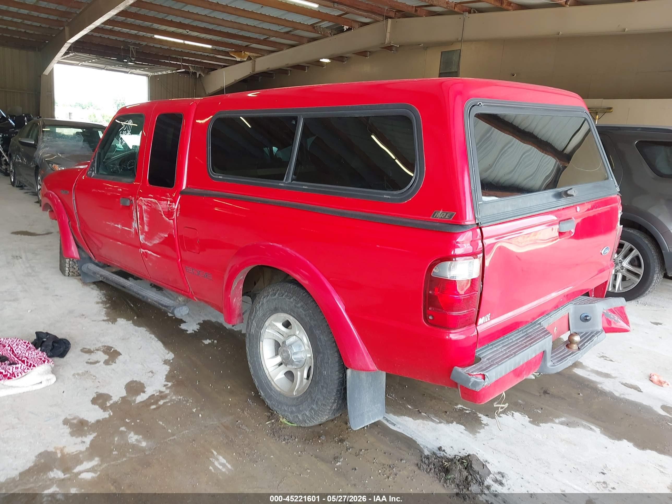 2002 Ford Ranger Edge/tremor/xlt Красный vin: 1FTYR44UX2TA13109