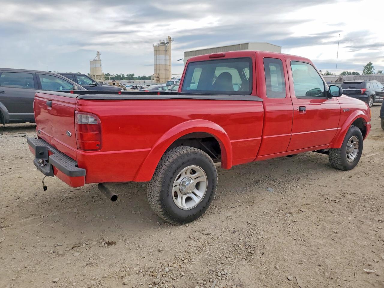 2003 Ford Ranger Super Cab Red vin: 1FTYR44UX3PB67698