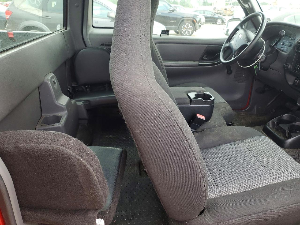 2003 Ford Ranger Super Cab Red vin: 1FTYR44UX3PB67698