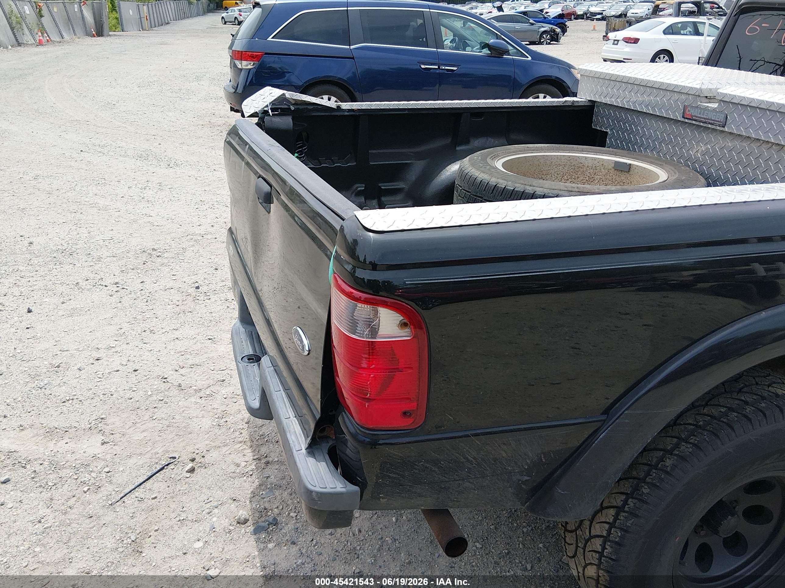 2003 Ford Ranger Edge/tremor/xlt Black vin: 1FTYR44UX3TA45317