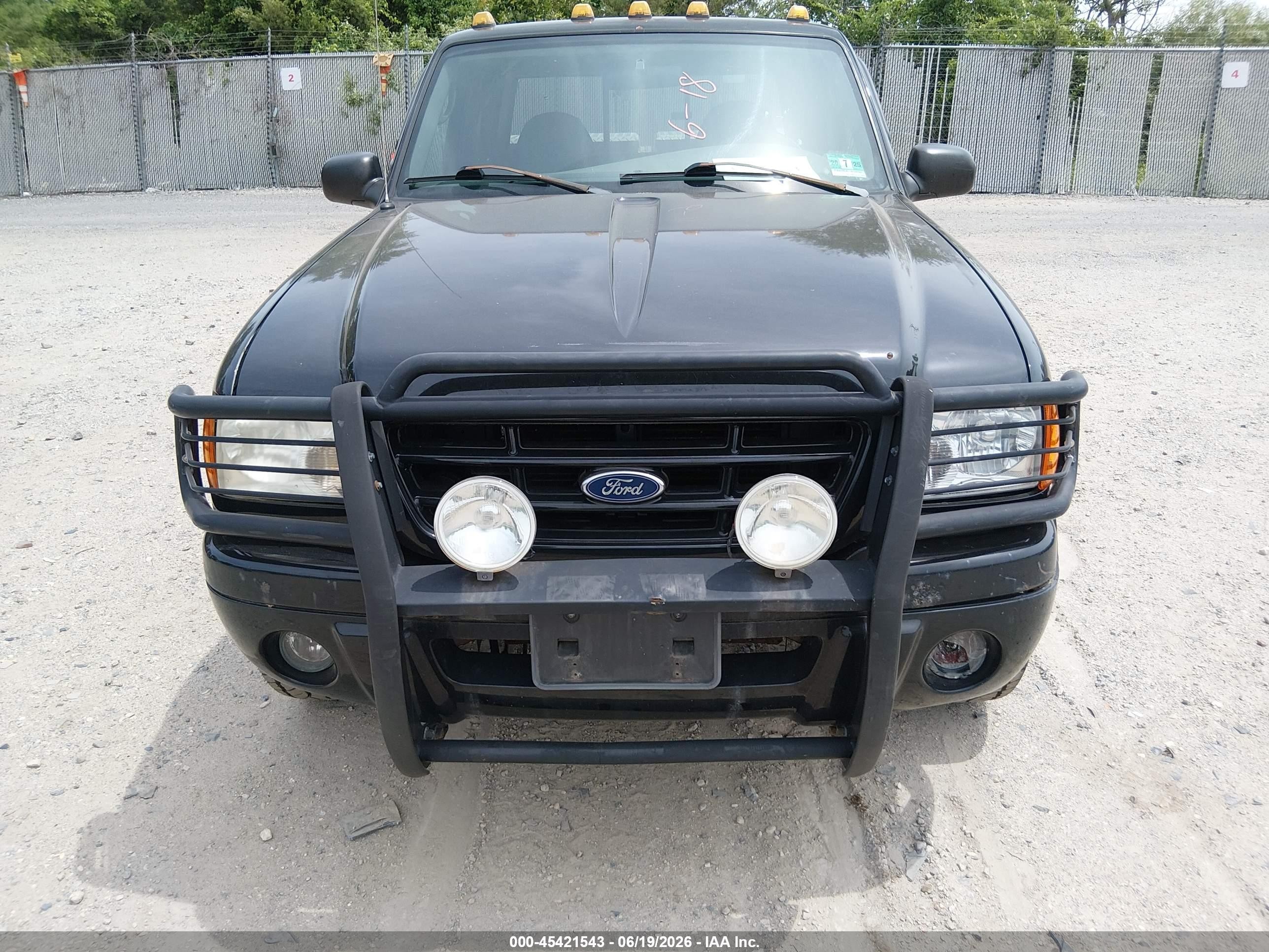 2003 Ford Ranger Edge/tremor/xlt Black vin: 1FTYR44UX3TA45317