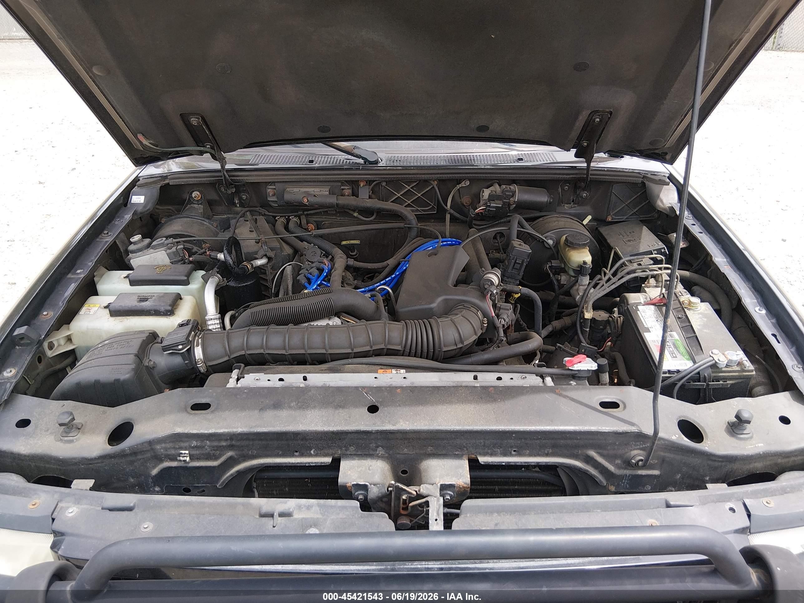 2003 Ford Ranger Edge/tremor/xlt Black vin: 1FTYR44UX3TA45317