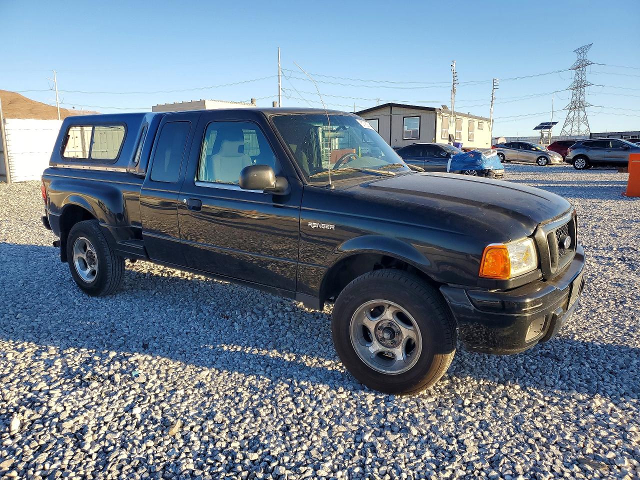2004 Ford Ranger Super Cab Gray vin: 1FTYR44UX4PB56945