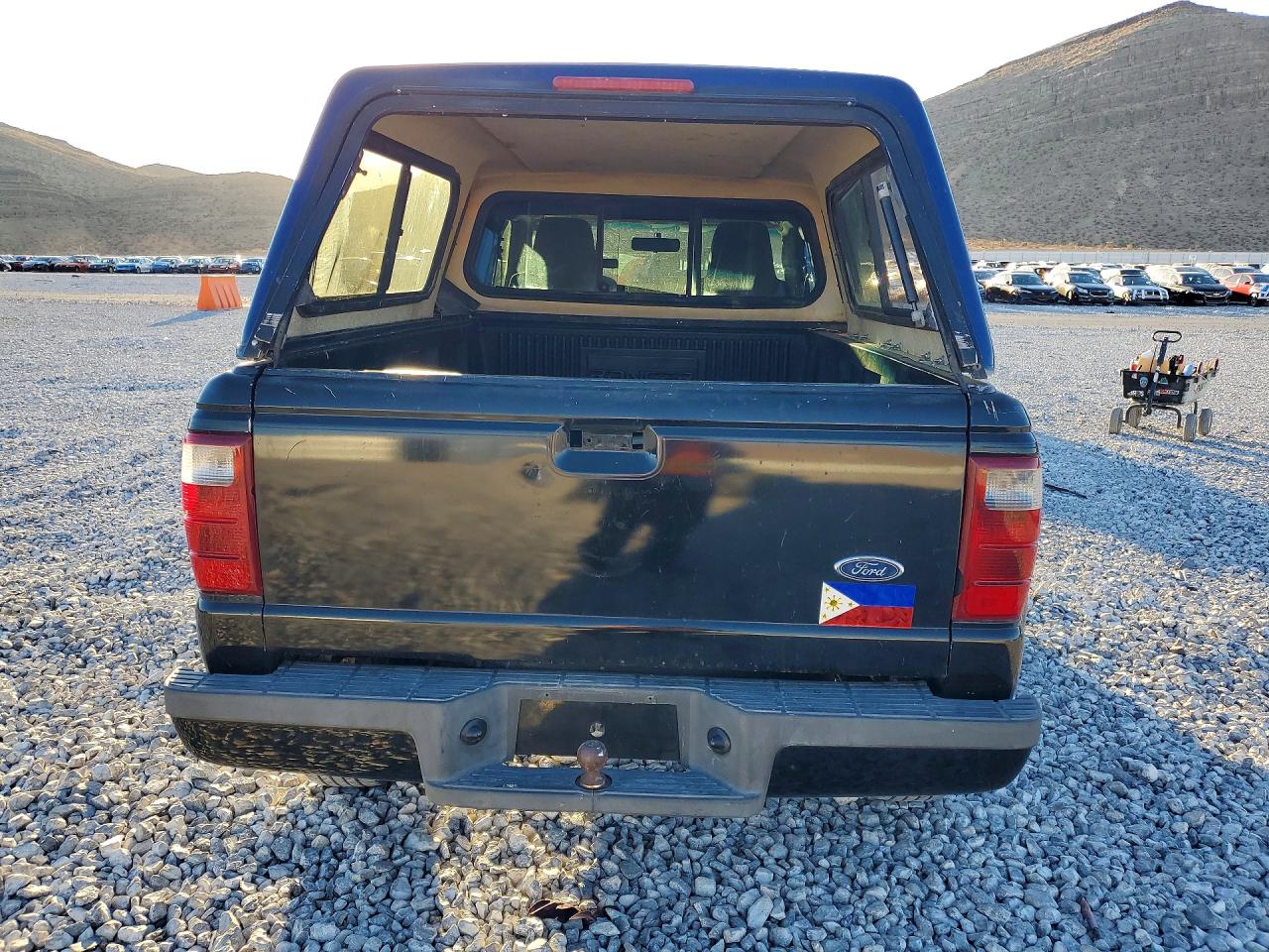 2004 Ford Ranger Super Cab Gray vin: 1FTYR44UX4PB56945
