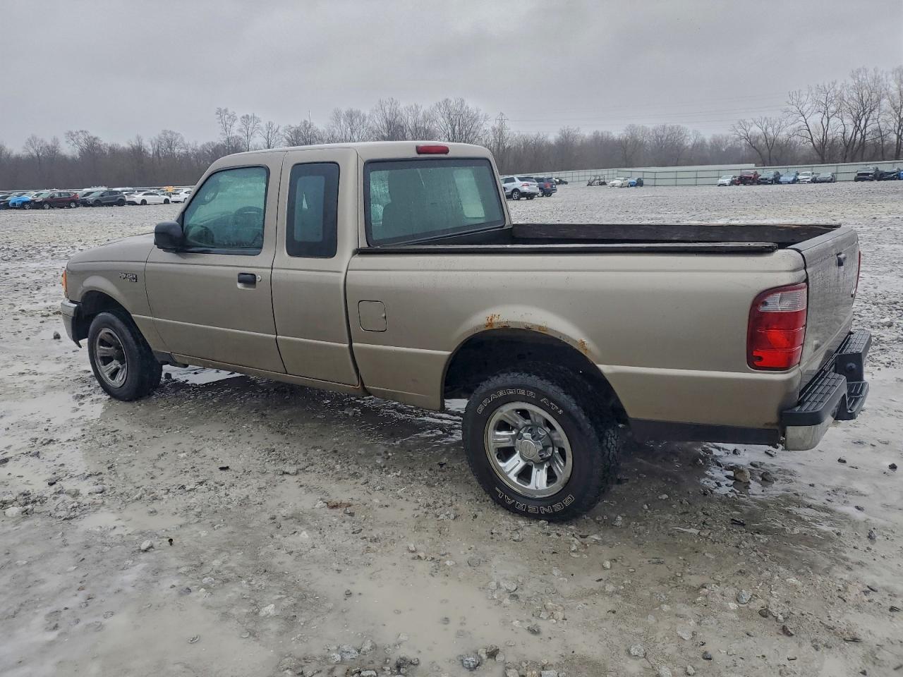 2005 Ford Ranger Super Cab Tan vin: 1FTYR44UX5PA51548