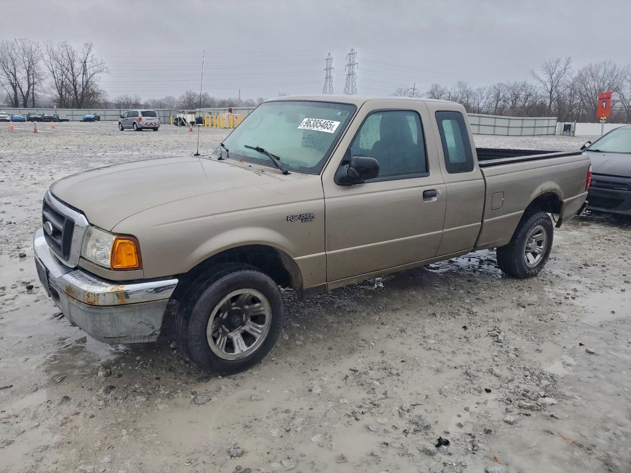 2005 Ford Ranger Super Cab Tan vin: 1FTYR44UX5PA51548