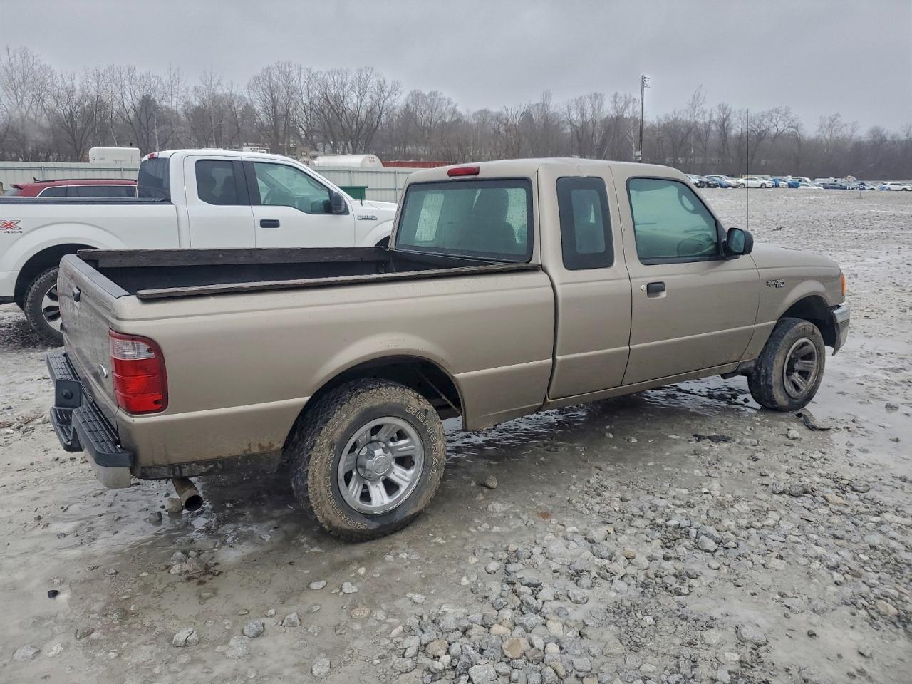 2005 Ford Ranger Super Cab Tan vin: 1FTYR44UX5PA51548