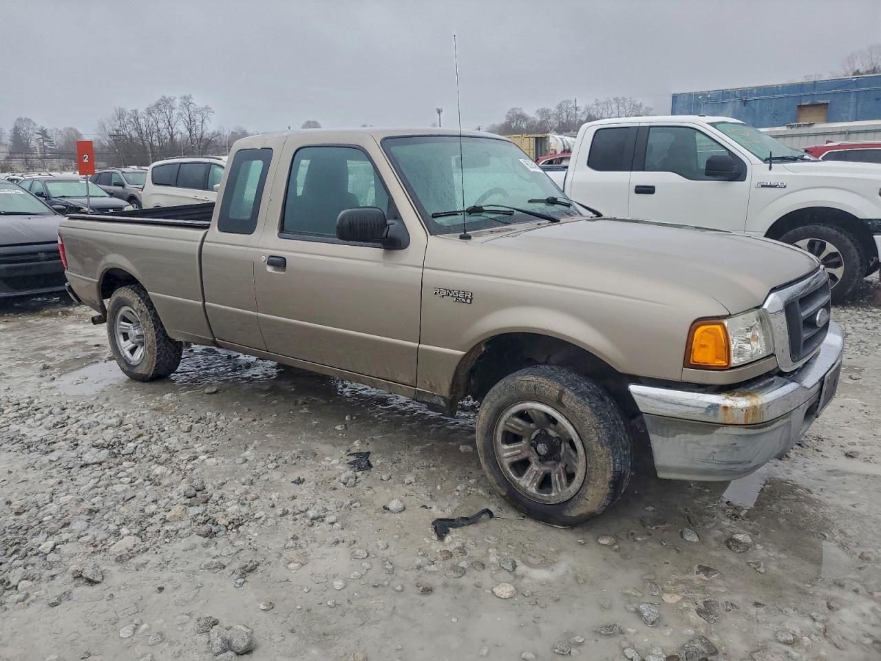 2005 Ford Ranger Super Cab Tan vin: 1FTYR44UX5PA51548