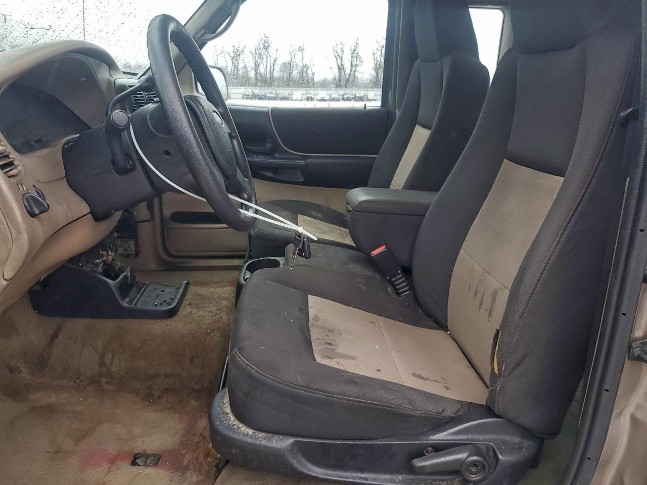 2005 Ford Ranger Super Cab Tan vin: 1FTYR44UX5PA51548