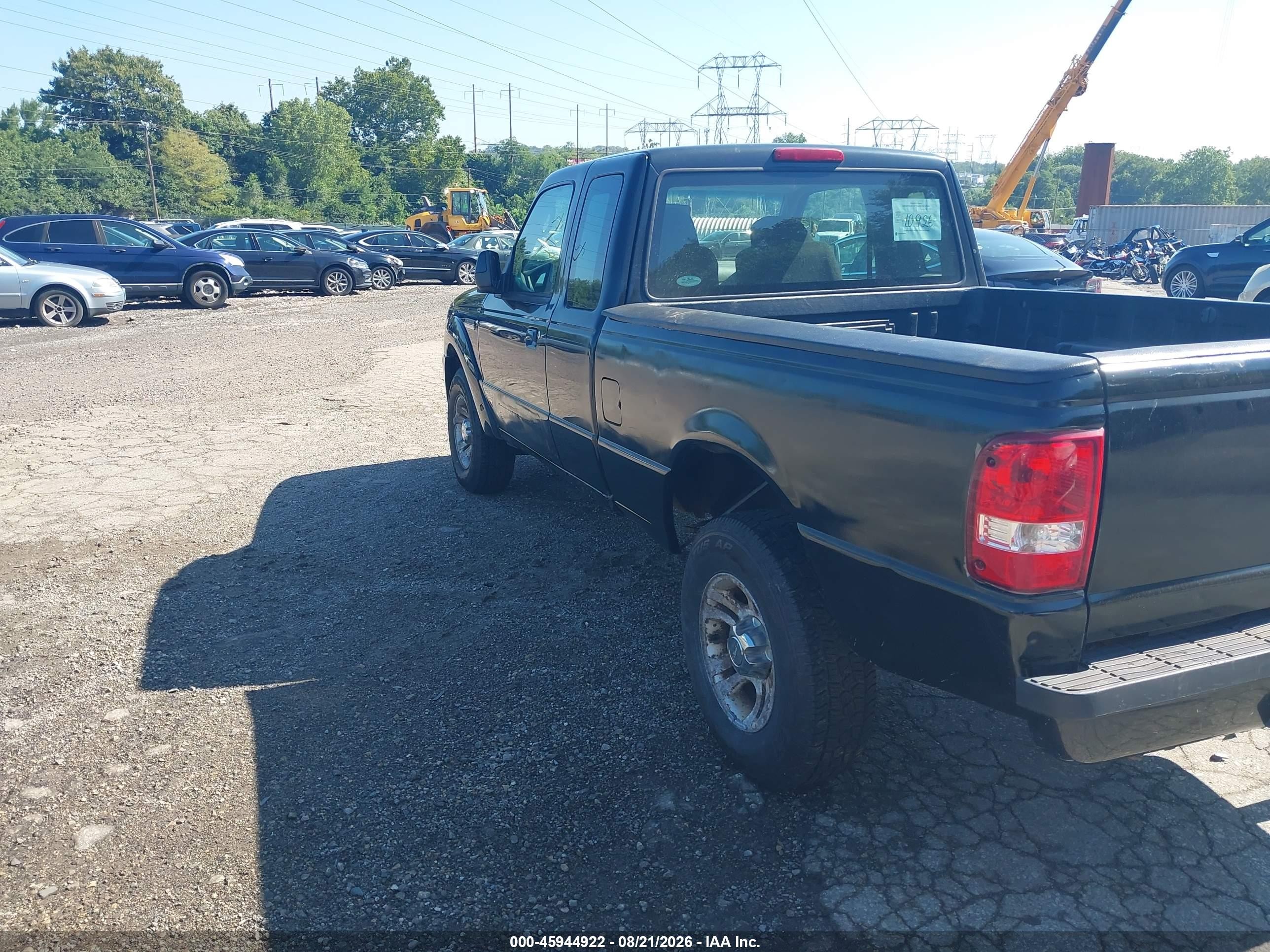 2006 Ford Ranger Sport/stx/xlt Черный vin: 1FTYR44UX6PA57786