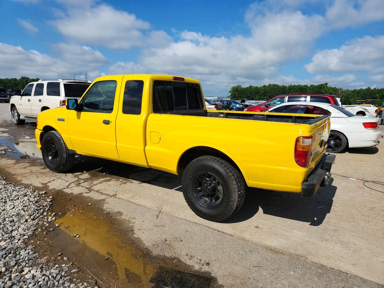 2007 Ford Ranger Super Cab Желтый vin: 1FTYR44UX7PA38933