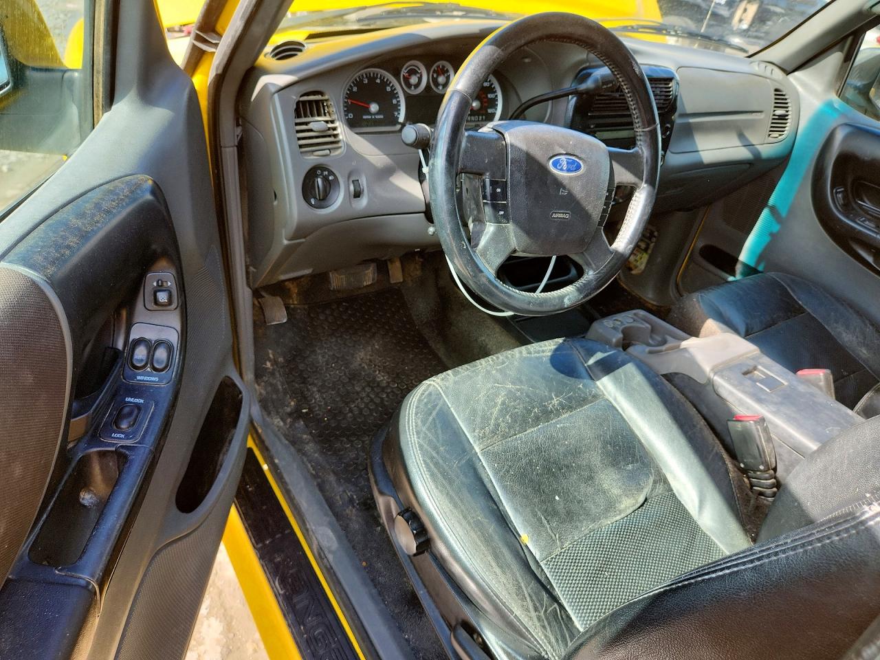 2007 Ford Ranger Super Cab Желтый vin: 1FTYR44UX7PA38933