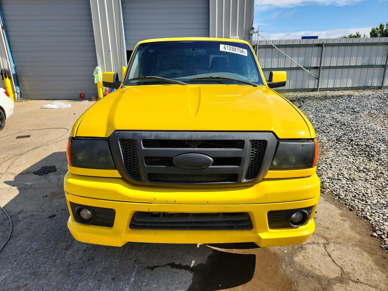 2007 Ford Ranger Super Cab Желтый vin: 1FTYR44UX7PA38933