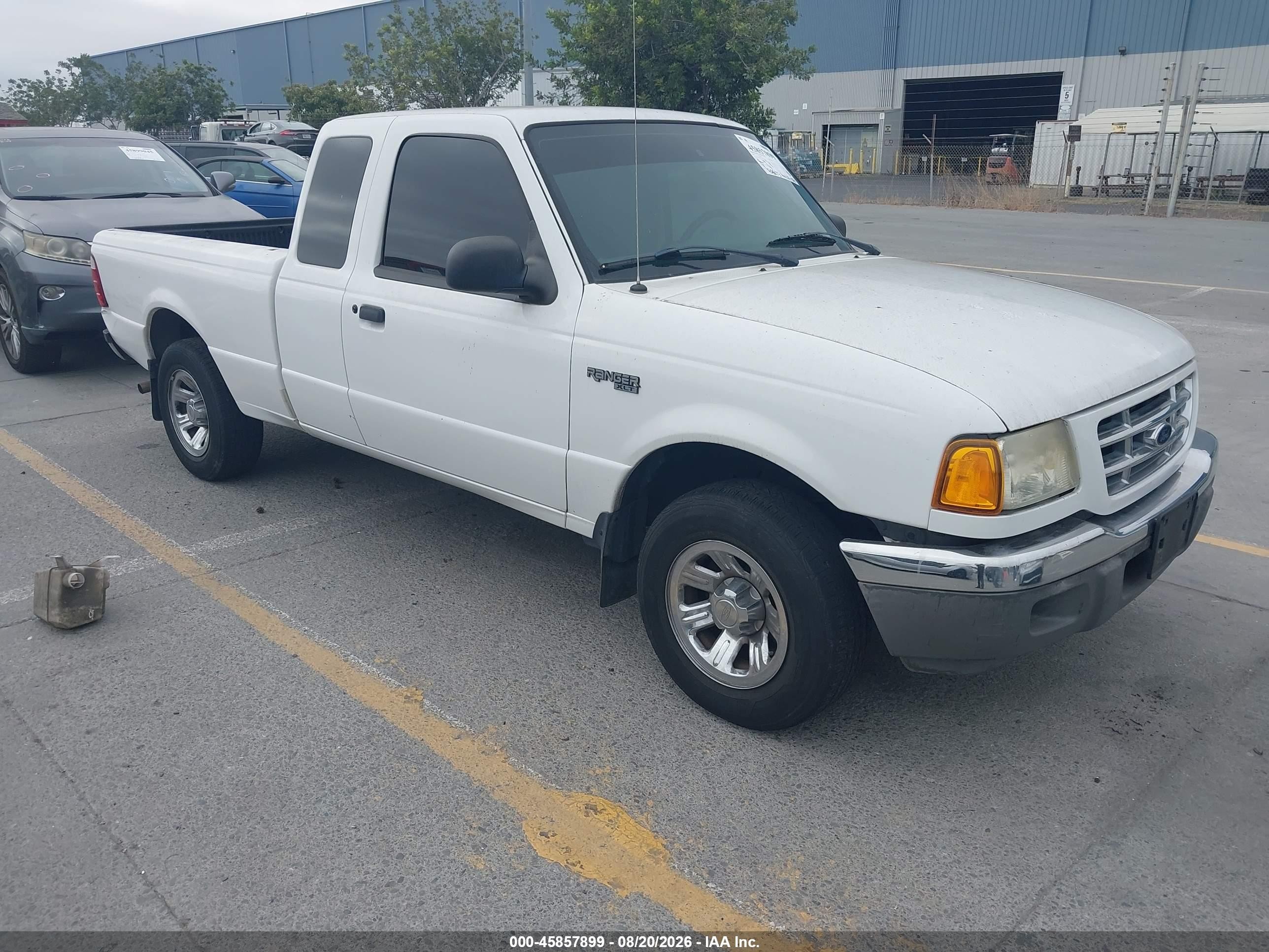 2003 Ford Ranger Edge/tremor/xlt White vin: 1FTYR44V03PA20024