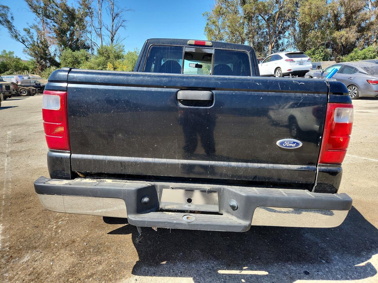 2003 Ford Ranger Super Cab Black vin: 1FTYR44V03PA23151