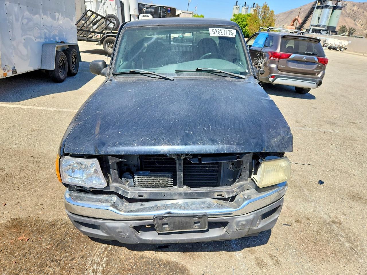 2003 Ford Ranger Super Cab Black vin: 1FTYR44V03PA23151