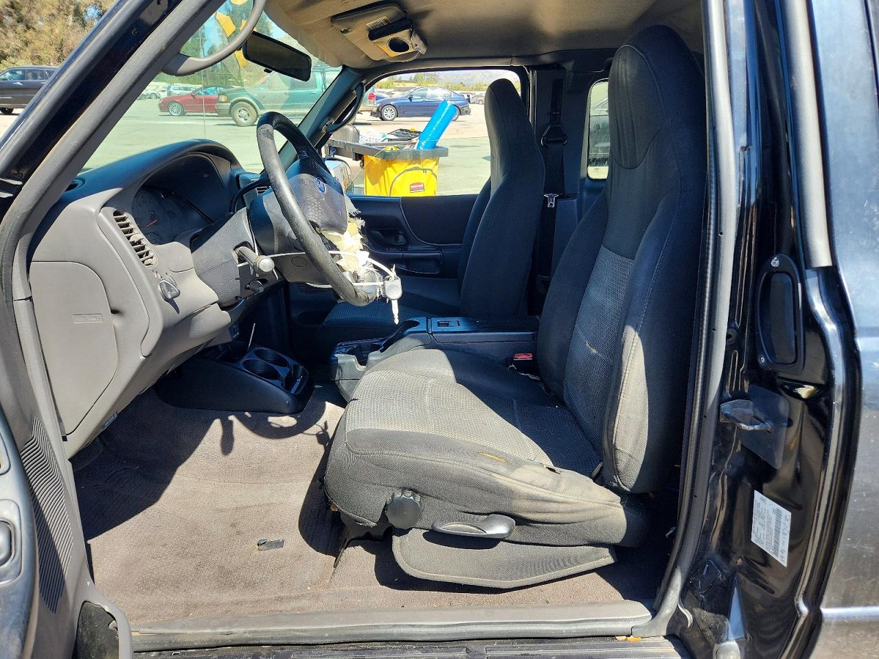 2003 Ford Ranger Super Cab Black vin: 1FTYR44V03PA23151