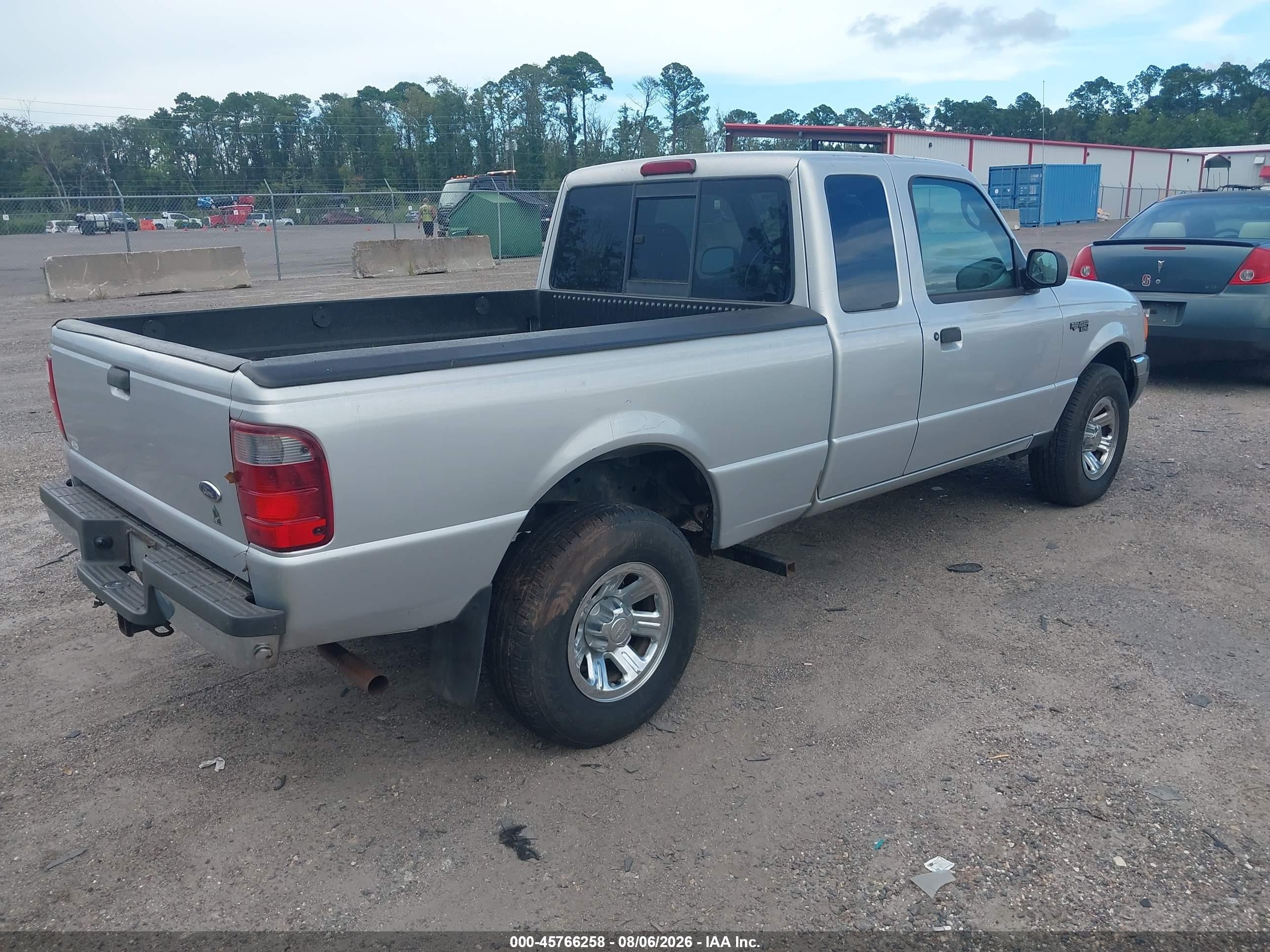 2003 Ford Ranger Super Cab Silver vin: 1FTYR44V03PA78862