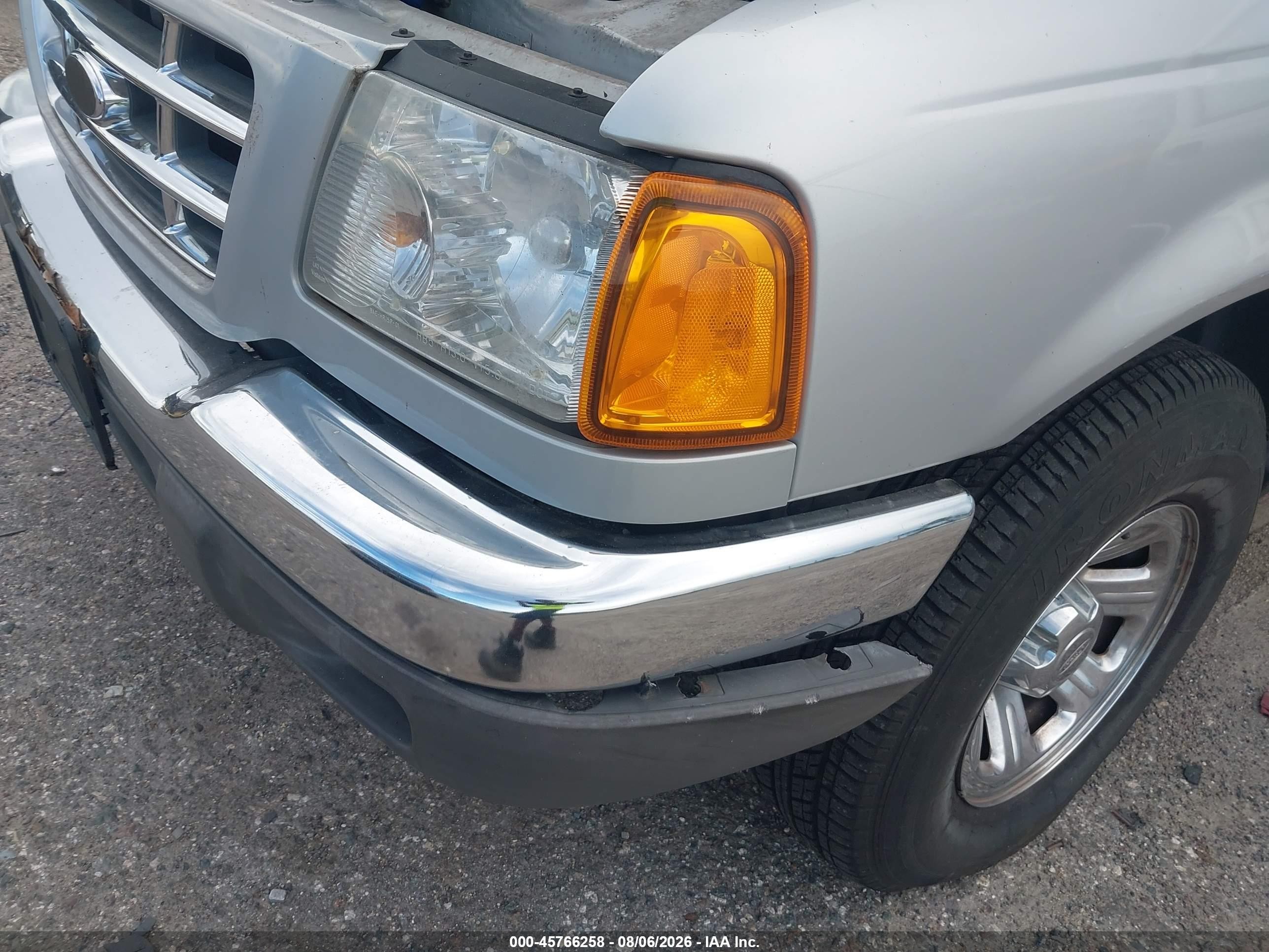 2003 Ford Ranger Super Cab Silver vin: 1FTYR44V03PA78862