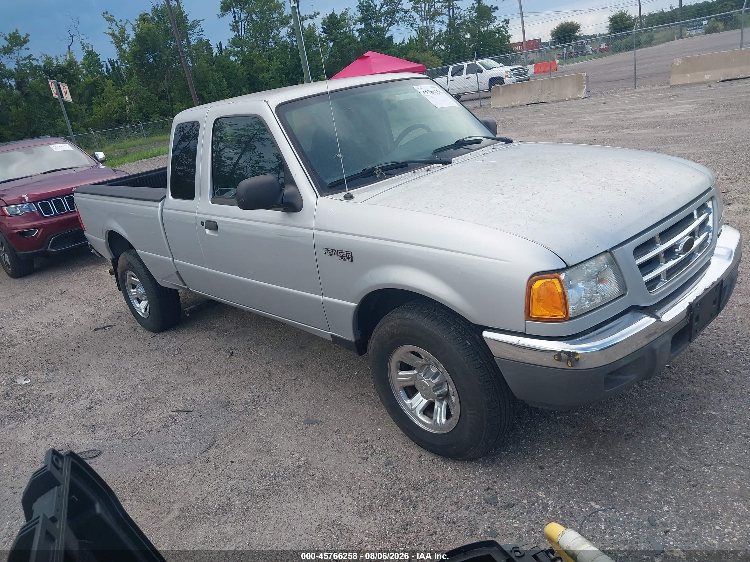 2003 Ford Ranger Super Cab Silver vin: 1FTYR44V03PA78862