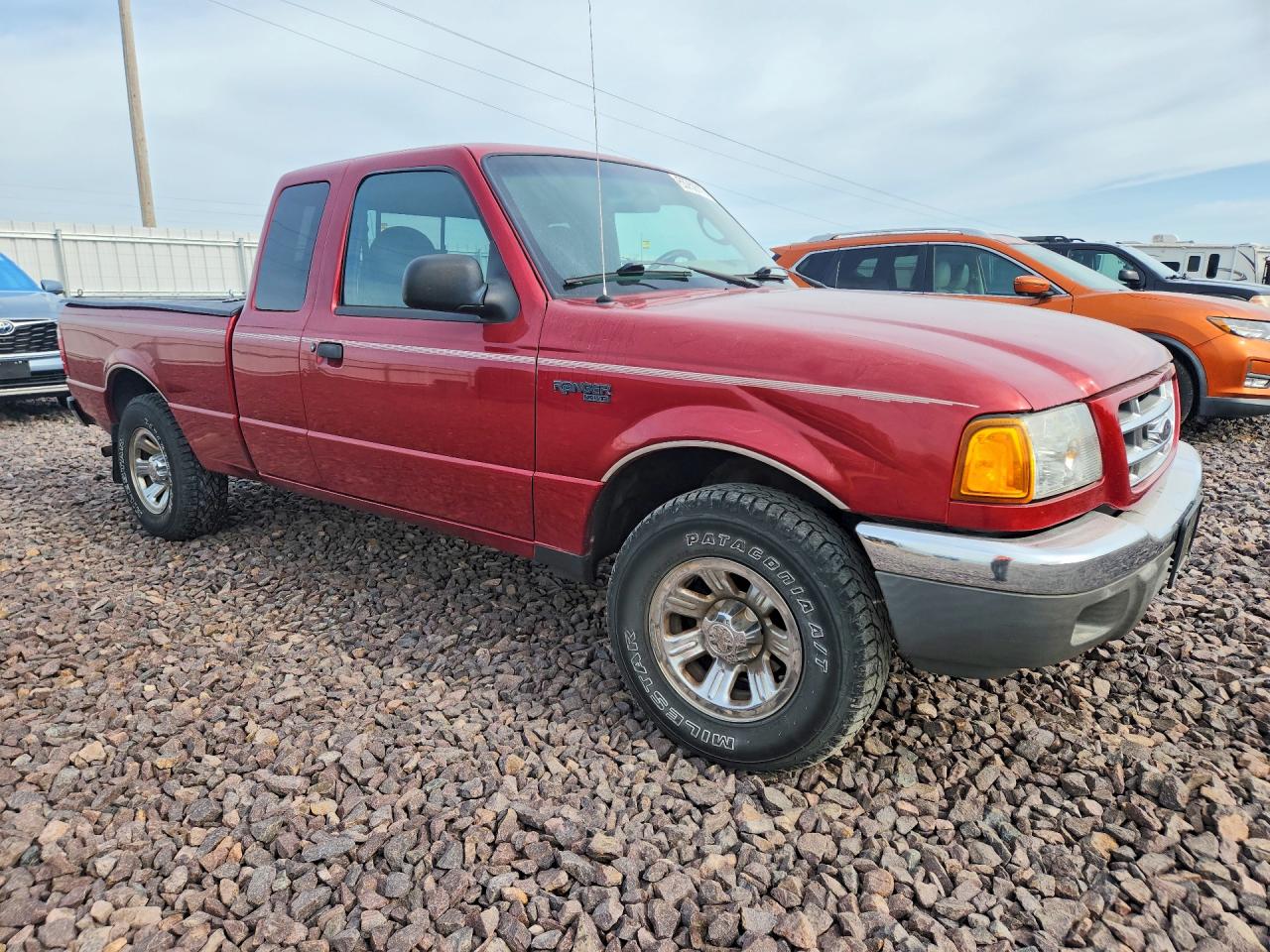 2003 Ford Ranger Red vin: 1FTYR44V03PB12413