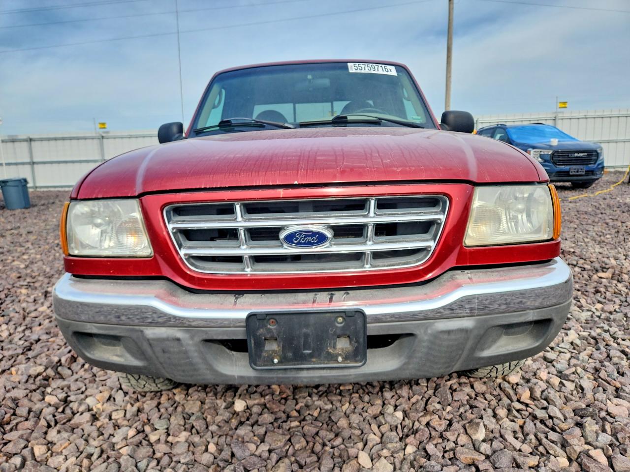 2003 Ford Ranger Red vin: 1FTYR44V03PB12413