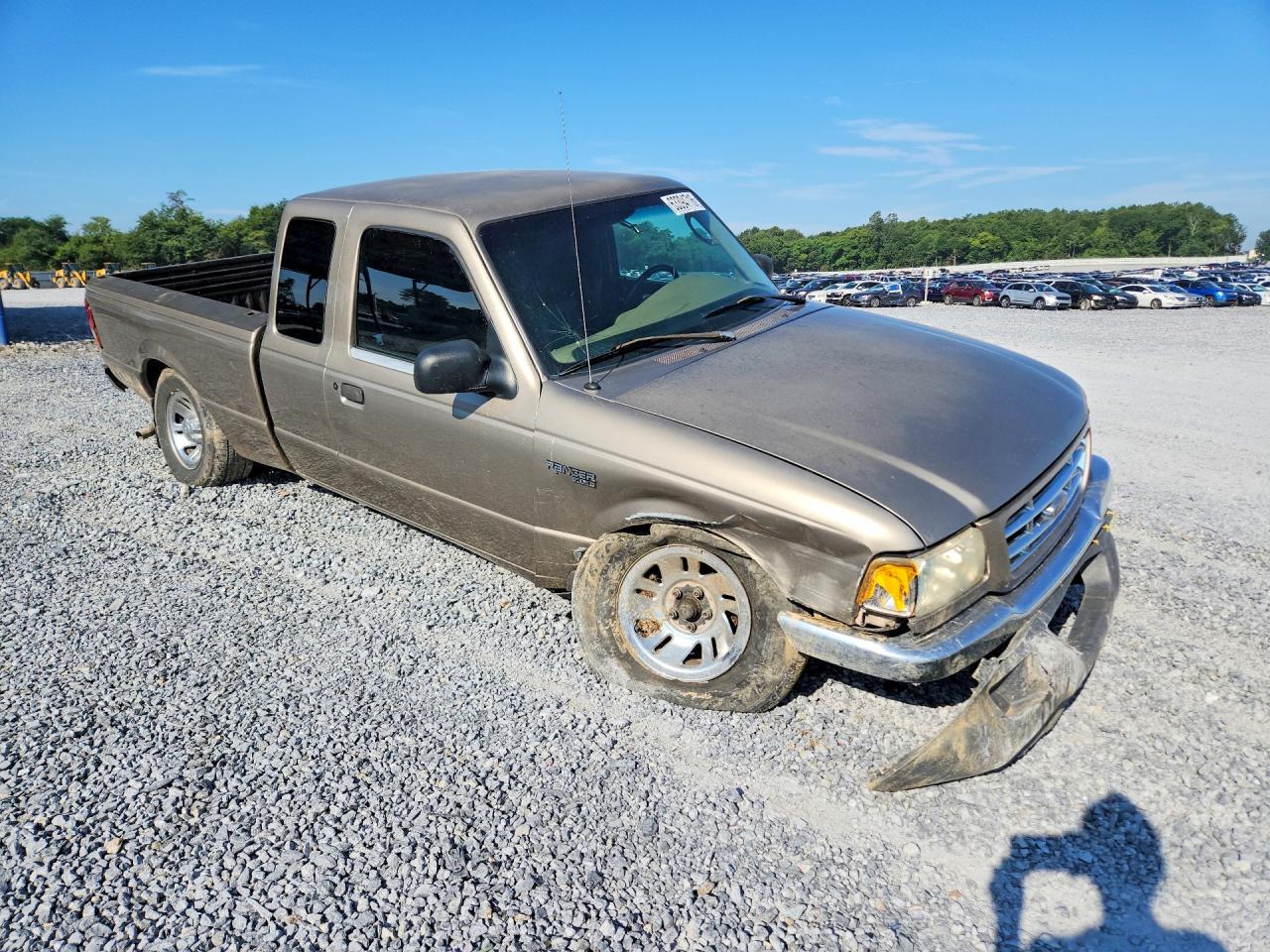 2003 Ford Ranger Super Cab Желто-коричневый vin: 1FTYR44V13PA12336